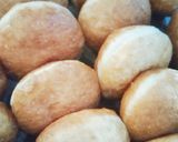 Foto langkah ke 6 dari resep Donat meses double cream cokelat.