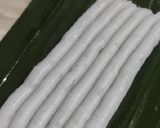 Foto langkah ke 5 dari resep Nagasari Gulung Bunga Telang.