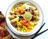 Foto langkah ke 8 dari resep Mie Kocok Bandung.