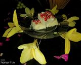 A picture of step 4 of Badam paneer sandesh.