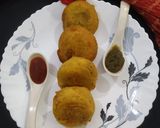 A picture of step 3 of Chickpea Flour (Batata Vada).