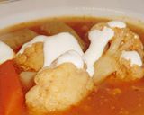 Karfiolleves recept fázis 5 fotója
