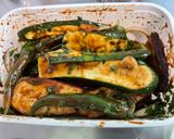 Une image de l'étape 16 de Légumes marinés grillés à la plancha.