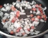 Foto del paso 1 de la receta: Polenta con salchichas