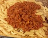 صورة لخطوة 4 من وصفة مكرونه باللحم المفروم 😋💟💕