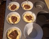 Une image de l'étape 3 de Muffin cœur coulant.