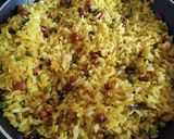 मटार बटाटा पोहे (matar batate pohe recipe in marathi) रेसिपी स्टेप 5 फोटो 
