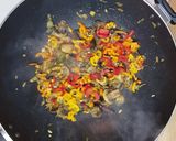 A picture of step 17 of Mushroom Pepper Fry.
