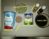 A picture of step 1 of Homemade Coffee-chocolate vanilla ice-cream.