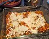 A picture of step 8 of Lasagna.