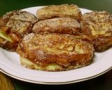 Foto del paso 5 de la receta Torrijas rellenas de crema pastelera sin lactosa