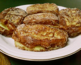 Foto del paso 5 de la receta: Torrijas rellenas de crema pastelera sin lactosa