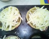 Burgonyás, gombás, baconos muffinban sült vacsi recept fázis 5 fotója