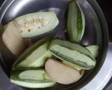 A picture of step 1 of "Fish curry with Pointed gourd" #Cookpad.