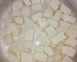 A picture of step 3 of Recooking ugali.