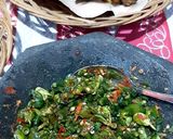 Foto langkah ke 4 dari resep Sambal Pencok Katel dan Kacang Panjang.