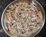 A picture of step 3 of Vermicelli Upma.
