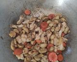 Foto langkah ke 4 dari resep Sapo Tahu Ayam Jamur.
