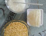 Hình bước làm 1 của món Chè yến nấu đậu xanh
