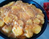 Foto del paso 7 de la receta: Tortilla de papas rellena 👀💕