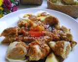 Foto langkah ke 5 dari resep Siomay Gulung Kol.