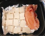 Hình bước làm 2 của món Bún nước tương eatclean