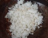Foto langkah ke 4 dari resep Nasi goreng rendang.
