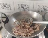 A picture of step 2 of Sev Bhaji.