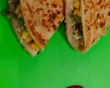 A picture of step 7 of Vegetable. Quesadilla.