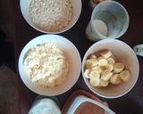 Foto del paso 1 de la receta: Torta de chocolate, avena y banana proteica