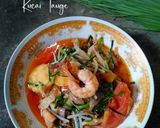 Foto langkah ke 3 dari resep Oseng Tofu Udang Kucai Tauge.