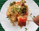 Paneer chaat recipe step 4 photo