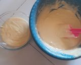 Foto langkah ke 7 dari resep Bolu Marble Chocolatos No Mixer Irit Telur.
