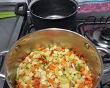 Foto do passo 1 de Sopa de Legumes Com Linguiça
