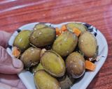 صورة لخطوة 4 من وصفة زيتون أخضر محشي