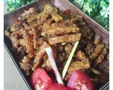 Foto langkah ke 3 dari resep Tempe orek telor pedas 🌶🌶🌶.
