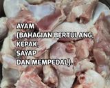 Gambar langkah 2 resipi Teresek Jantung Pisang Kelantan.