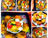 A picture of step 8 of Dhaba Style: Chicken Keema Masala with Masala Puri.