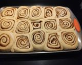 A picture of step 3 of Yeast Cinnamon Rolls.