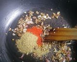 A picture of step 3 of Mirch ka Salan (Spicy Green Pepper Curry).