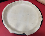Foto del paso 2 de la receta: Pastel rápido de masa de hojaldre con salmón y ricotta