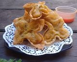 Foto langkah ke 11 dari resep Gorengan/Pangsit Goreng Wortel Pendamping Bakso/Bakwan.