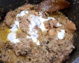A picture of step 8 of Malai chicken.