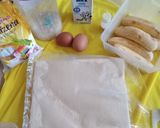Foto langkah ke 1 dari resep Pisang Krispy Puff Pastry/ Banana Milk Crispy.