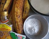 Foto langkah ke 1 dari resep Pisang Goreng Madu Discard Sourdough.