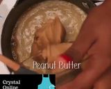 A picture of step 3 of Peanut butter popcorn..