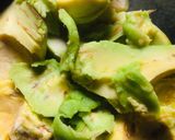 A picture of step 1 of Avocado guava smoothie.