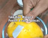 A picture of step 1 of Mango Lassi.