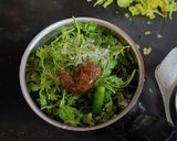 A picture of step 3 of Tricolor Sandwich.