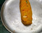 A picture of step 7 of Papaya Tikkis.
